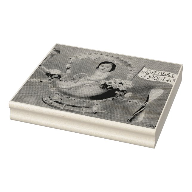 Joyeuse Paques Stämpel (Stämpel)