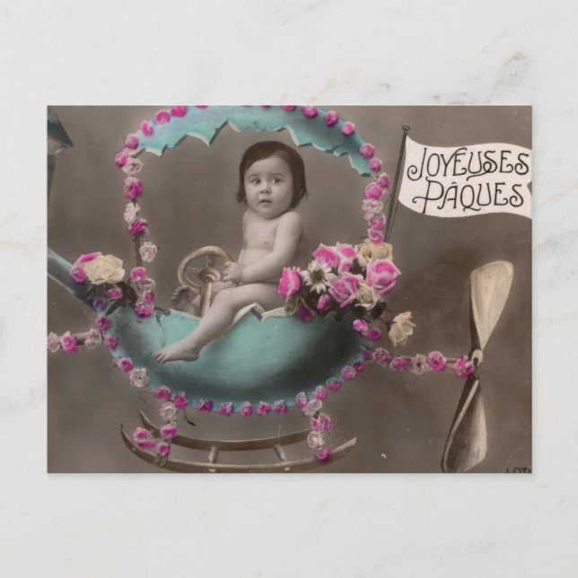 Joyeuse Paques Vykort (Framsida)