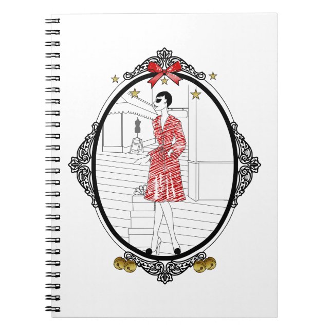 Joyeuses Fêtes Anteckningsbok (Framsidan)