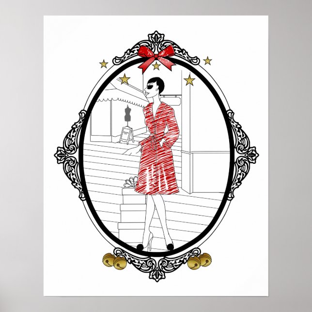 Joyeuses Fêtes Poster (Framsidan)