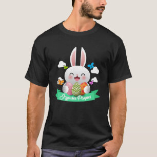 Joyeuses Paques Fransk Påsk Glad påsk T Shirt