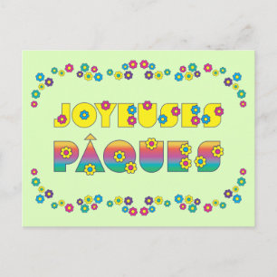 Joyeuses Pâques Vykort