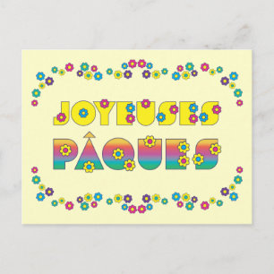 Joyeuses Pâques Vykort