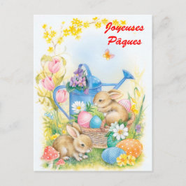 Joyeuses Pâques Vykort