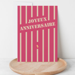 Joyeux anniversaire fransk födelsedagshälsningskor
