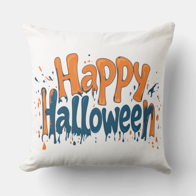 🎉 Joyeux Halloween Kudde (Framsida)