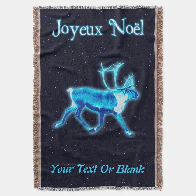 Joyeux Noё l - Blue Västindiou (renare) Mysfilt (Framsidan Vertikal)