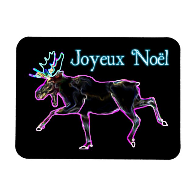 Joyeux Noё l - Electric Moose Magnet (Horisontell)