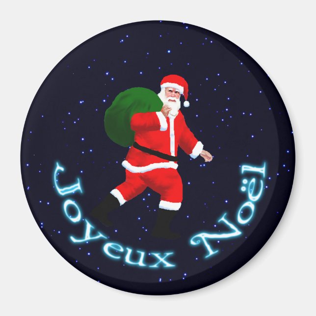 Joyeux Noё l - Jultomten Magnet (Framsidan)