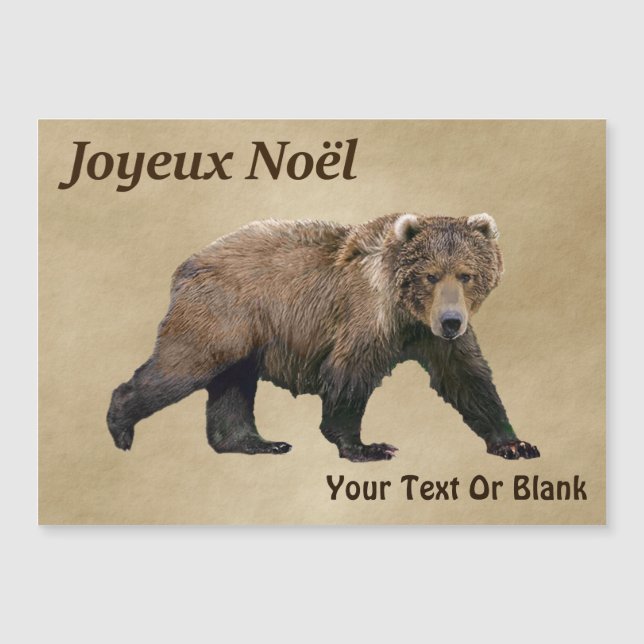 Joyeux Noё l - Kodiak Bear (Framsida)