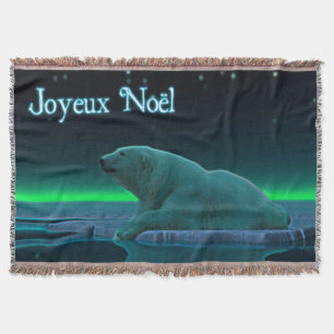 Joyeux Noё l - Polar Bear i Ice Kant Filt