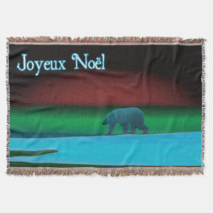 Joyeux Noё l - Polar Ljus Polar Bear Filt