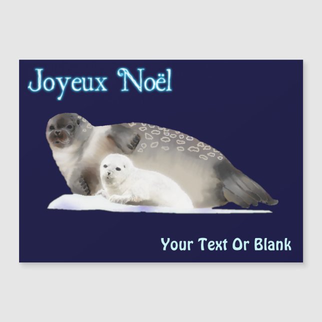 Joyeux Noё l - Ringad Seal (Framsida)