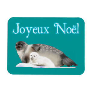 Joyeux Noё l - Ringad Seal Magnet