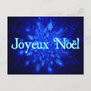 Joyeux Noё l - Snowburst Helg Vykort