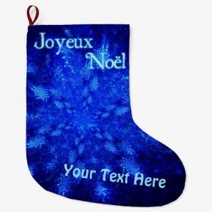 Joyeux Noё l - Snowburst Stor Julstrumpa