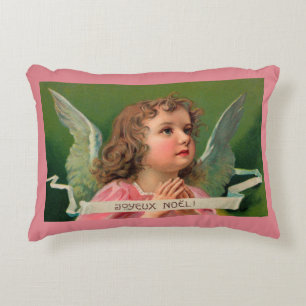 Joyeux Noel Angel accent Pillow Prydnadskudde
