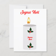 Joyeux Noël Card