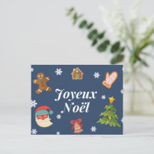 Joyeux Noêl Carte postale Xmas Postcards