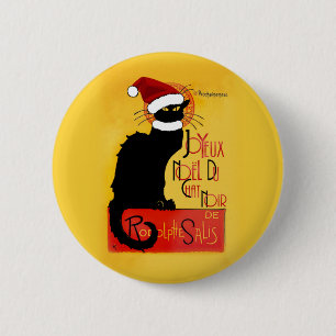 Joyeux Noël Du Chatta Noir Knapp