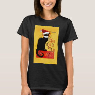 Joyeux Noël Du Chatta Noir Tee Shirt