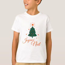 Joyeux Noël en rouge : sapin classique et joyeux