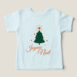 Joyeux Noël en rouge : sapin classique et joyeux T Shirt