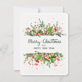 JOYEUX NOËL ET BONNE ANNÉE JULKORT