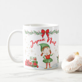 Joyeux Noël et Bonne Année Lutins Kaffemugg