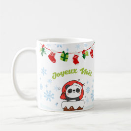 Joyeux Noël et Bonne Année Pandas Kaffemugg
