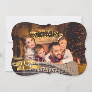 Joyeux Noel Finare cut Photo jul Julkort