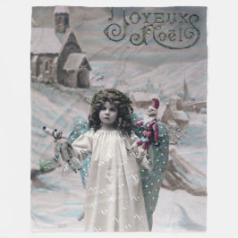 Joyeux Noel Fleecefilt