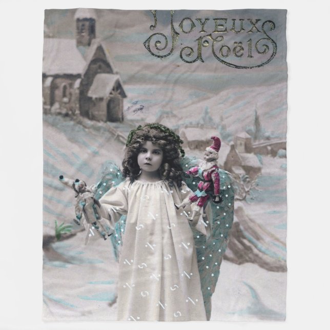 Joyeux Noel Fleecefilt (Framsidan)