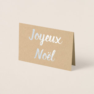 Joyeux Noël Folierat Kort
