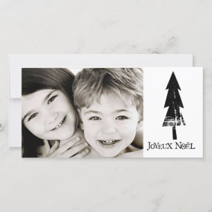 joyeux noel-fotokort julkort