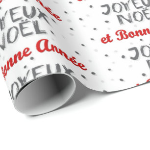 Joyeux Noël - Fransk Julafton Papprare Presentpapper