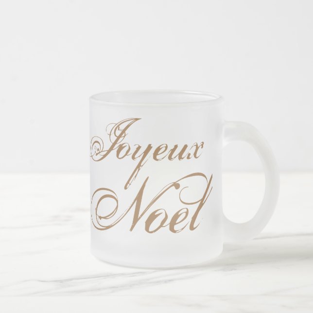 Joyeux Noel Frostad Glasmugg (Höger)