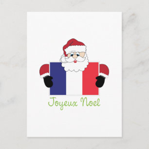 Joyeux Noel Helg Vykort