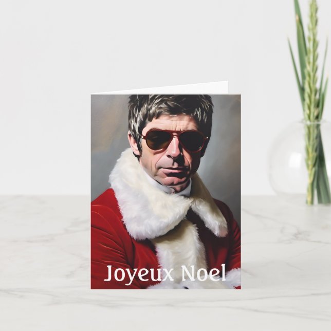 Joyeux Noel Helgdag Card Helgkort (Framsida)