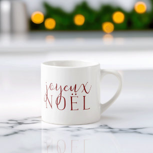 Joyeux Noel Helgdag Espressomugg