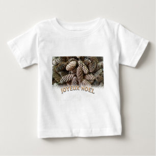 Joyeux Noel jul Helgdag Gräs Cone Tee Shirt