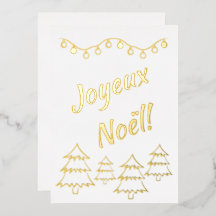 Joyeux Noel jul Ljus Julafton Träd White