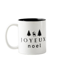 Joyeux Noel-juldesign med Snöflingor