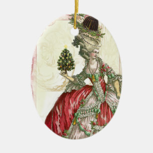 Joyeux Noel Julgransprydnad Keramik