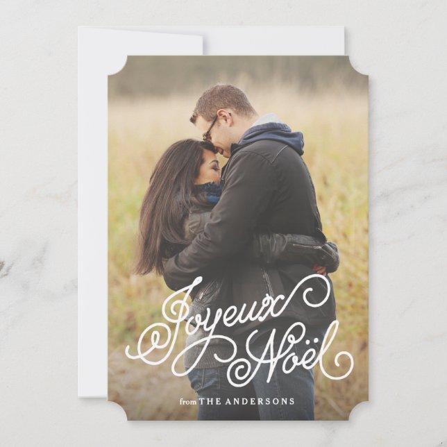 Joyeux Noel Julkort (Framsida)