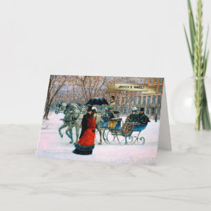 Joyeux Noël. Julkort i Fransk Helgkort