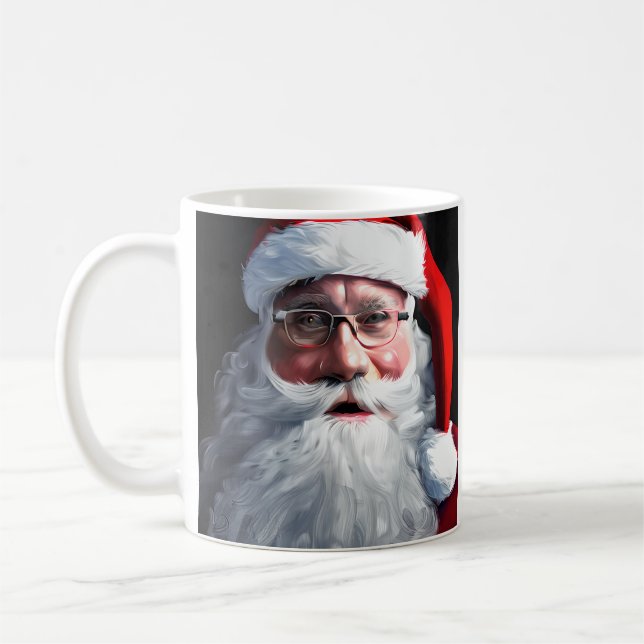 Joyeux Noël Jultomten jul Kaffemugg (Vänster)