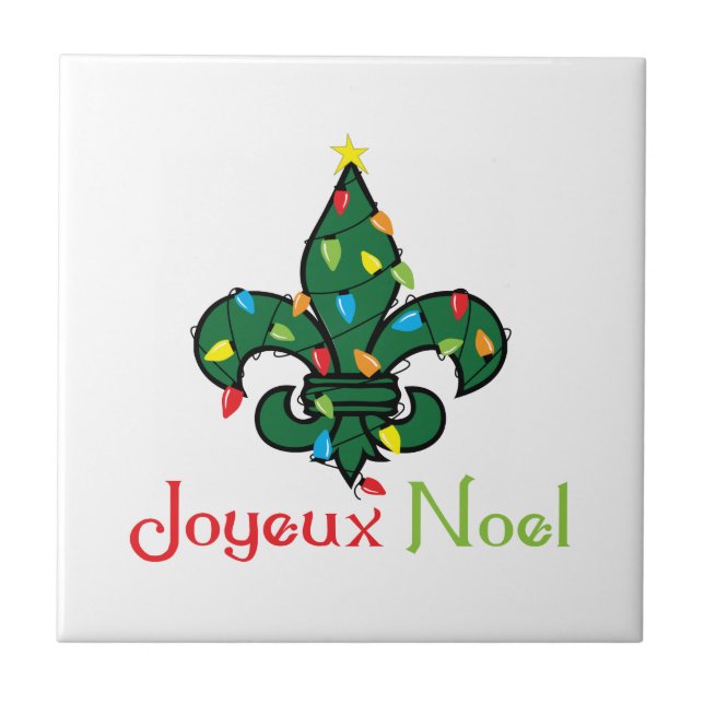 Joyeux Noel Kakelplatta (Framsidan)