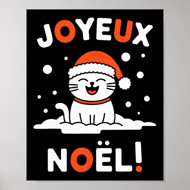 Joyeux Noël Khao Manee Vit jultomten 2 Poster (Framsidan)