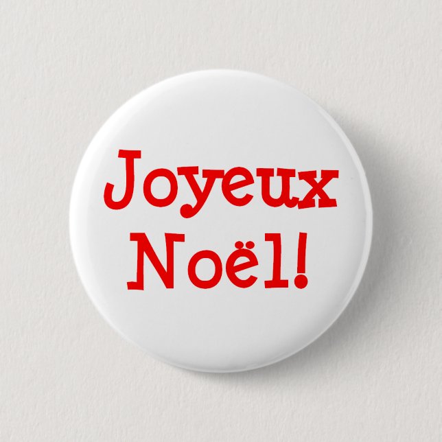 Joyeux Noel Knapp (Framsida)